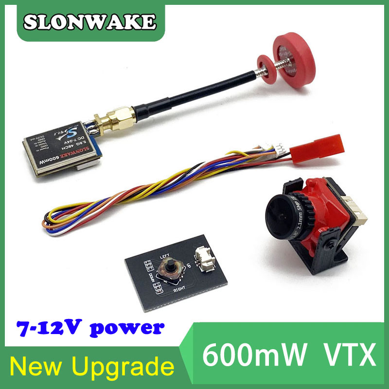 Drone Receiver - 5.8G 48CH 600mW 조정 가능한 VTX-CAM