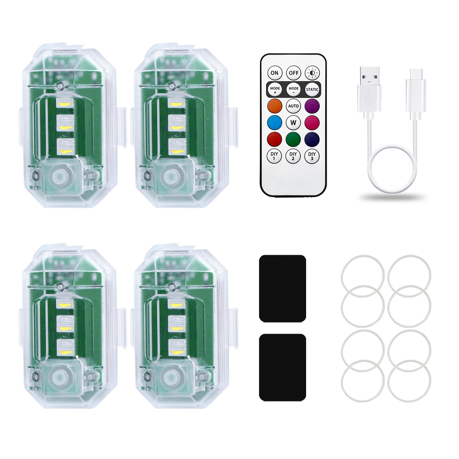 Drone Led Light - LECART 무선 LED 조명 자동차 오토바이
