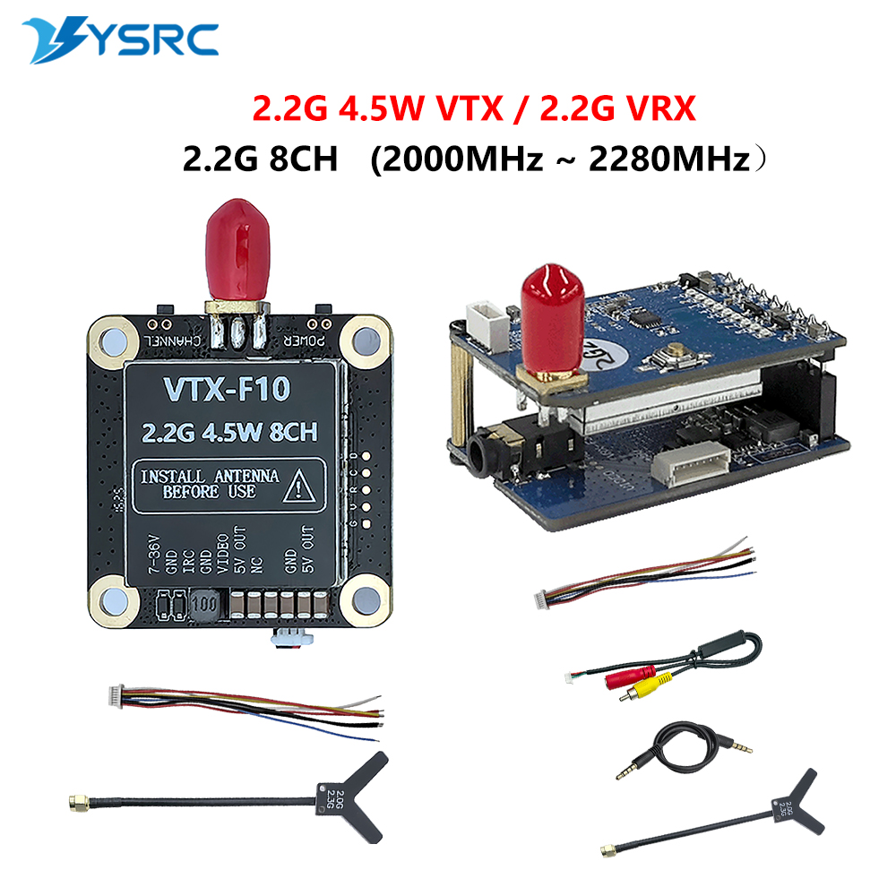 Drone Receiver - 2.0-2.2G 4.5W VTX 8CH FPV 비디오