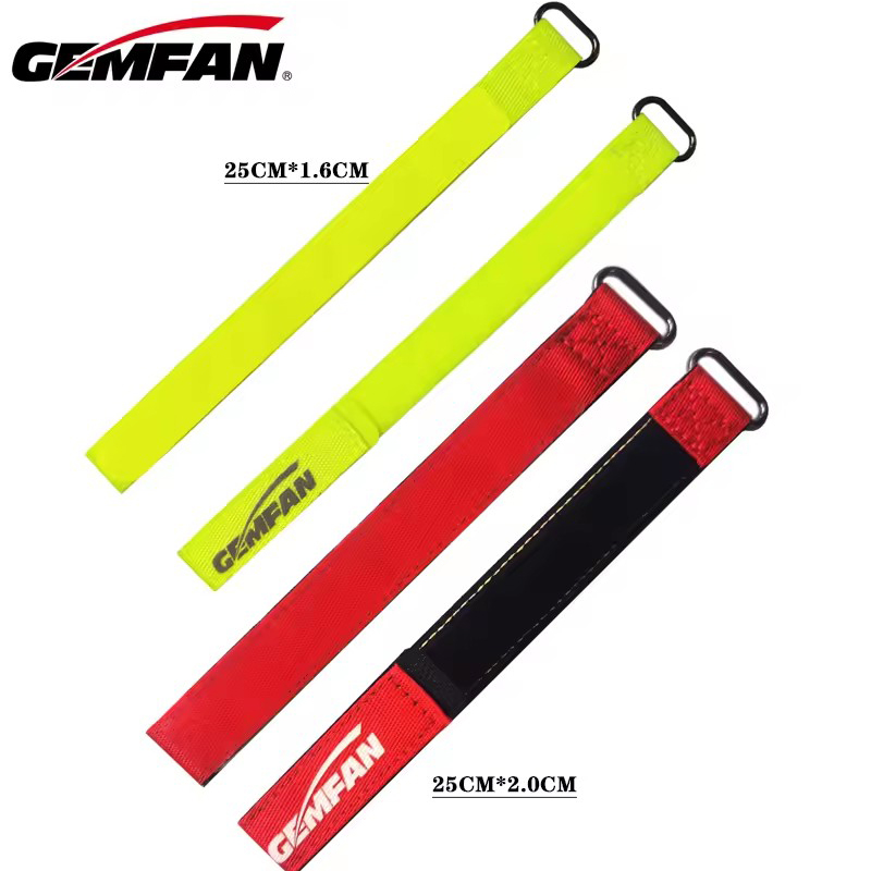 Drone Battery Strap - 2PCS Gemfan 고강도 미끄럼 방지 짠