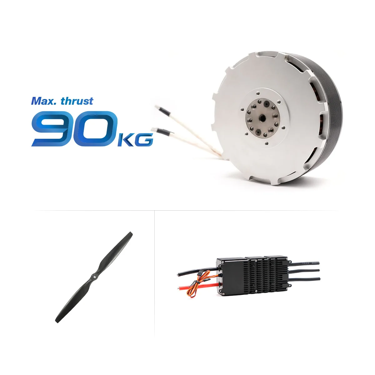 Drone Esc - 고출력 90KG 추력 브러시리스 드론 모터