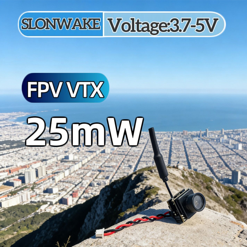 Drone Receiver - SLONWAKE FPV 25mW 전력 시뮬레이션 VTX