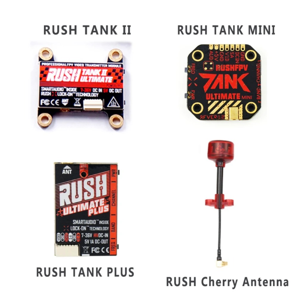 Drone Antenna - RUSH TANK Ultimate II/Mini/PLUS/solo VTX 5.8GHz
