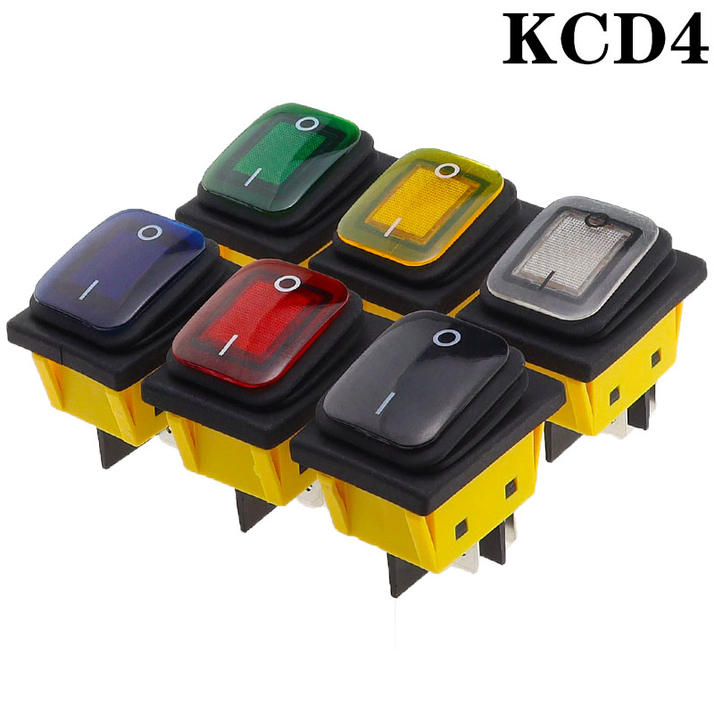 Drone Buzzer - KCD4 on off 30A/250V 헤비 듀티