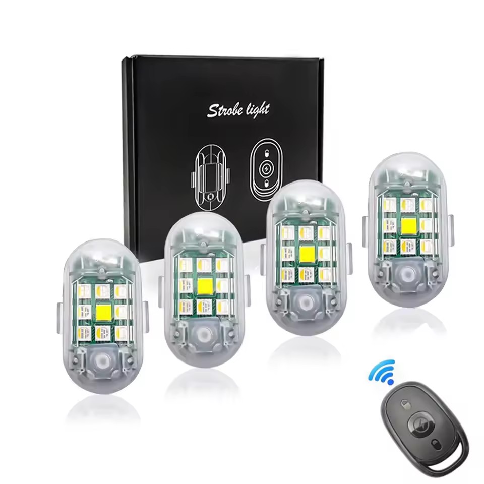 무선 리모컨 LED 스트로브 라이트 자동차 오토바이 자 - Drone Led Light 리뷰 및 가격