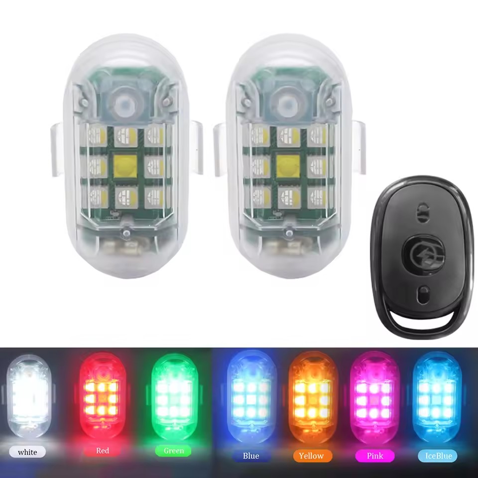 무선 리모컨 LED 스트로브 라이트 자동차 오토바이 자 - Drone Led Light 리뷰 및 가격