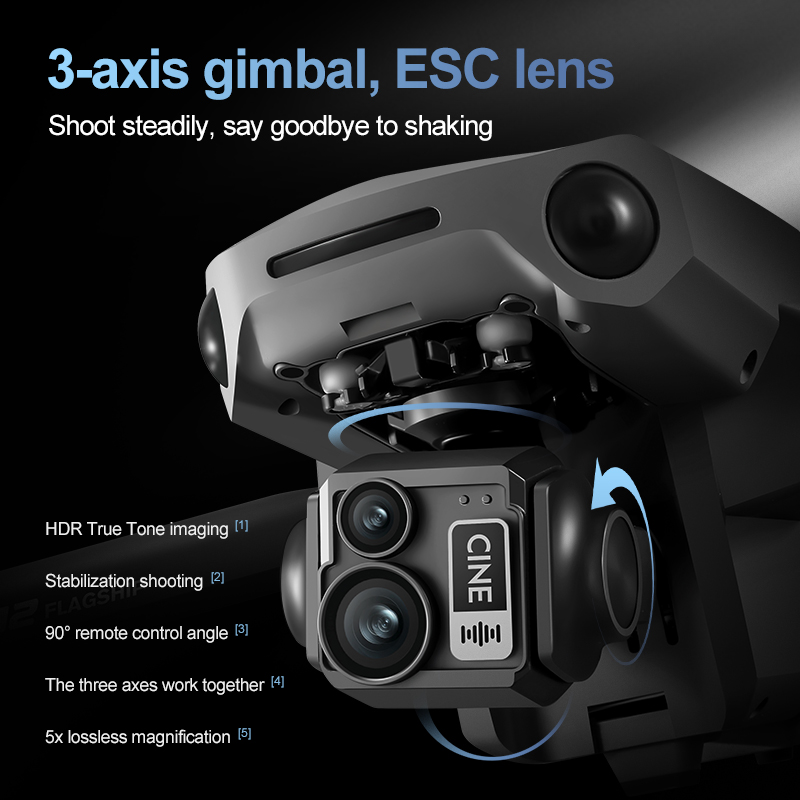 8K 3축 짐벌 브러시리스 7.2인치 터치스크린 FPV - Drone Gps Module 리뷰 및 가격