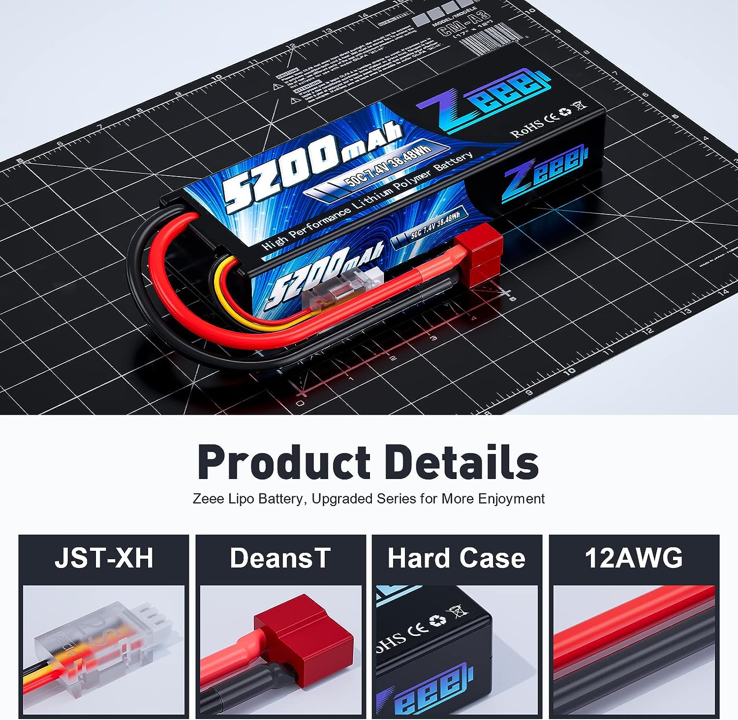 Zeee 5200mAh 2S RC Lipo 배터리 7. - Drone Power Distribution Board 리뷰 및 가격