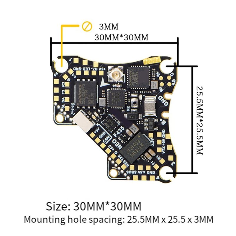 FBIL-F435 NEO 1S AIO 비행 컨트롤러 I - Drone Esc 리뷰 및 가격