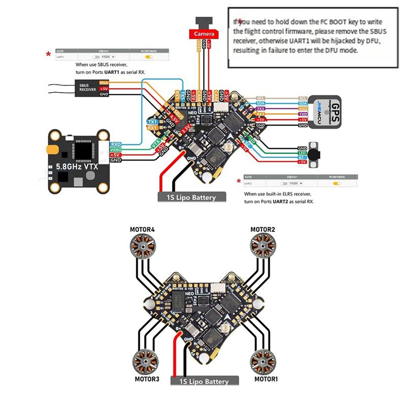 FBIL-F435 NEO 1S AIO 비행 컨트롤러 I - Drone Esc 리뷰 및 가격