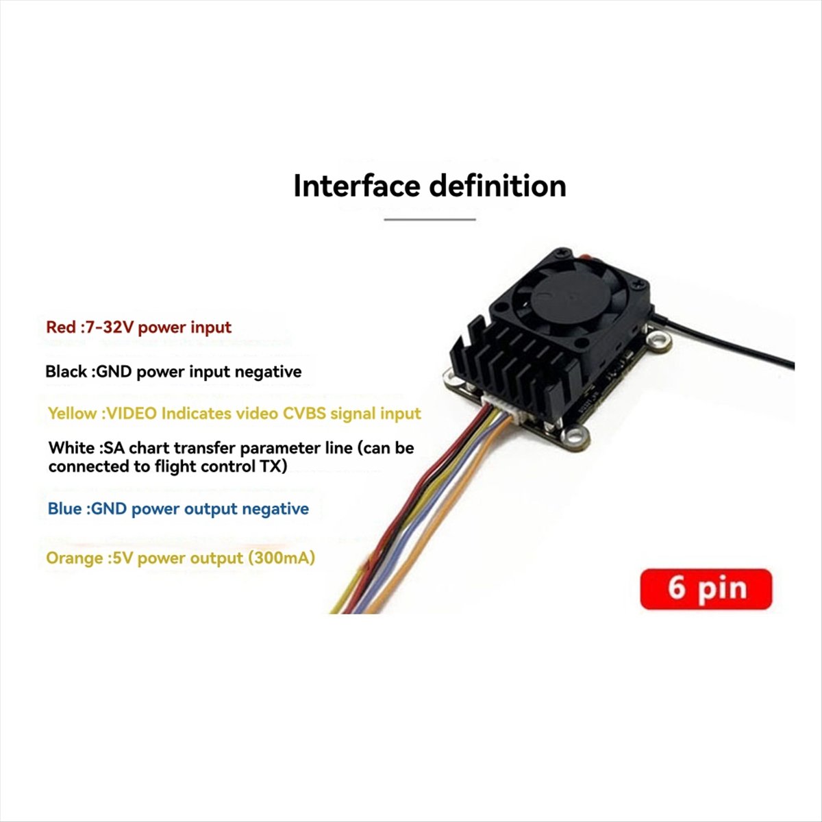 5.8G 2W VTX 2000mW FPV 비디오 송신기 - Drone Transmitter 리뷰 및 가격
