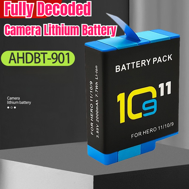 3.85V 2000mAh 배터리, 고프로 히어로 10, - Drone Camera 리뷰 및 가격