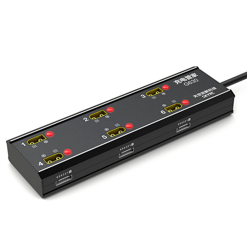 신형 G630 6-in-1 충전 허브 PC1080 충전 - Drone Battery 리뷰 및 가격