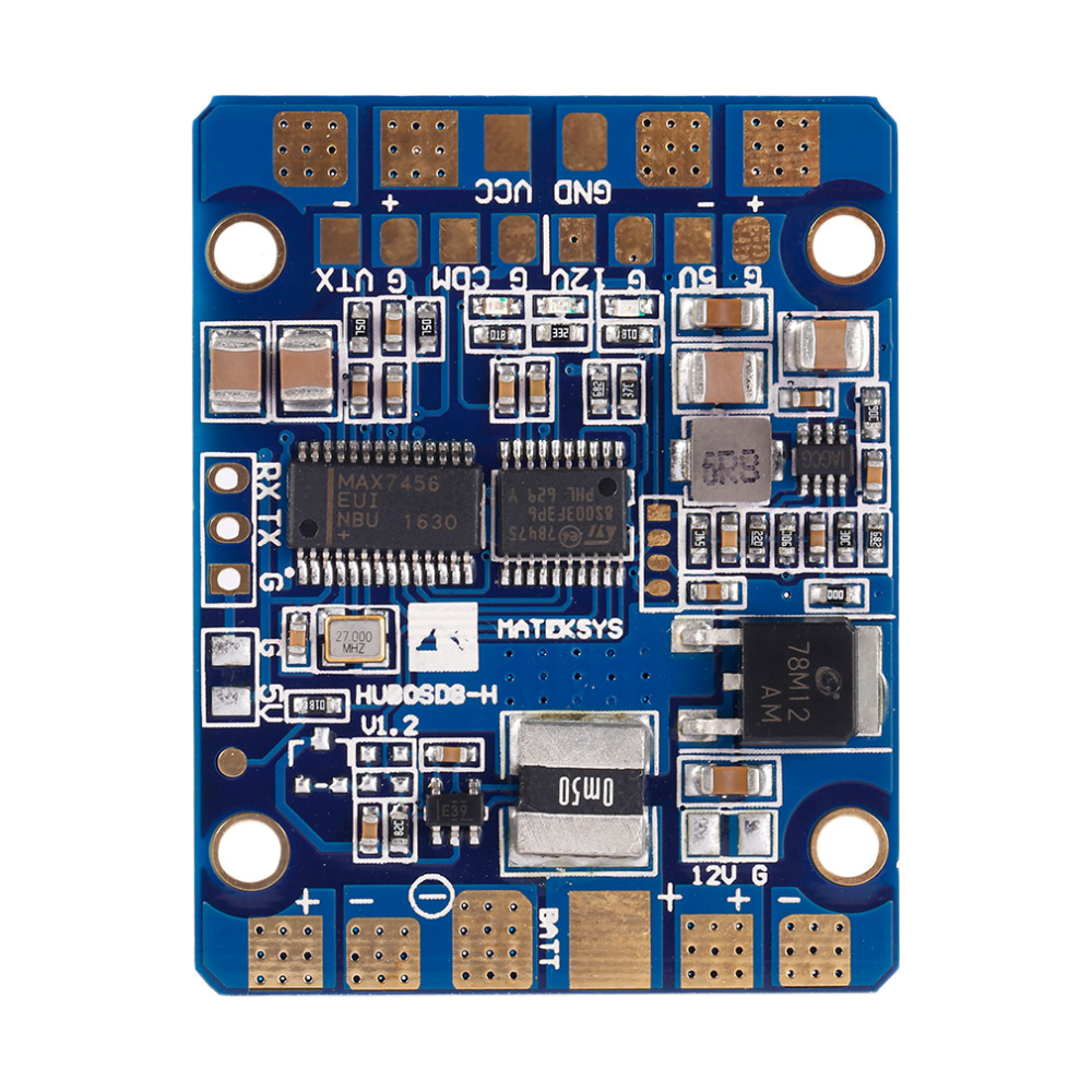 Matek 시스템 Hubosd eco H 전원 분배 보 - Drone Power Distribution Board 리뷰 및 가격