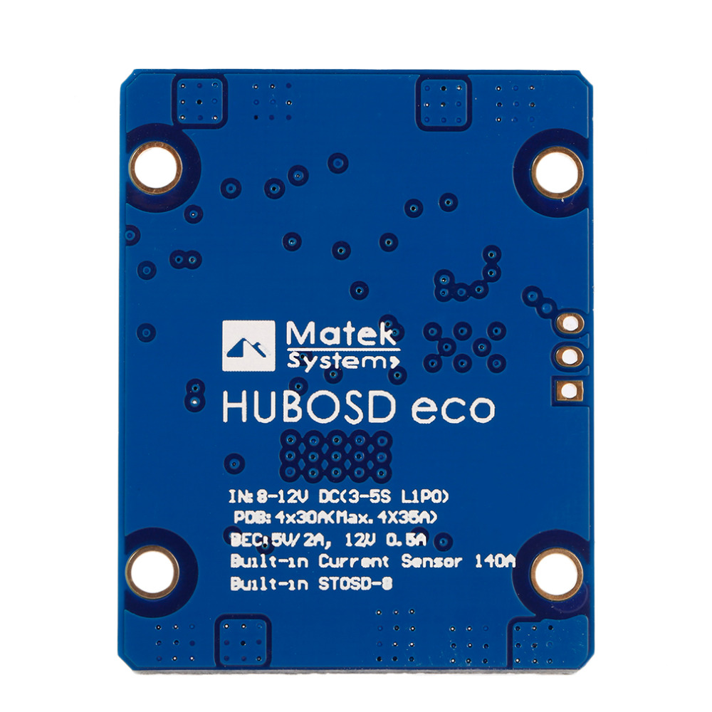 Matek 시스템 Hubosd eco H 전원 분배 보 - Drone Power Distribution Board 리뷰 및 가격