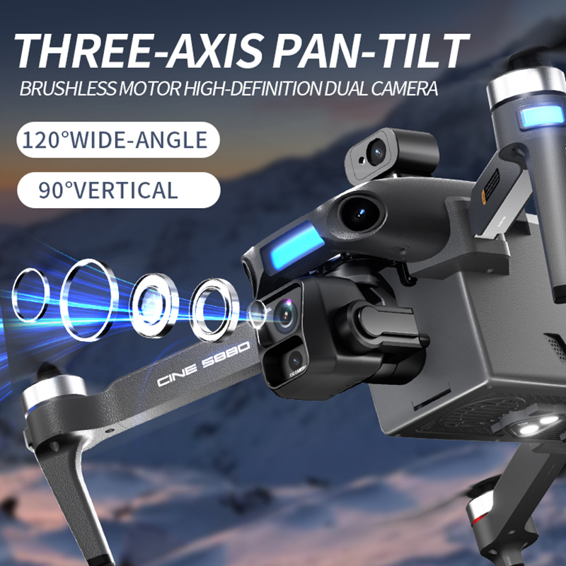2026년형 새로운 8K 듀얼 카메라 드론, 5.5인치 - Drone Gimbal 리뷰 및 가격