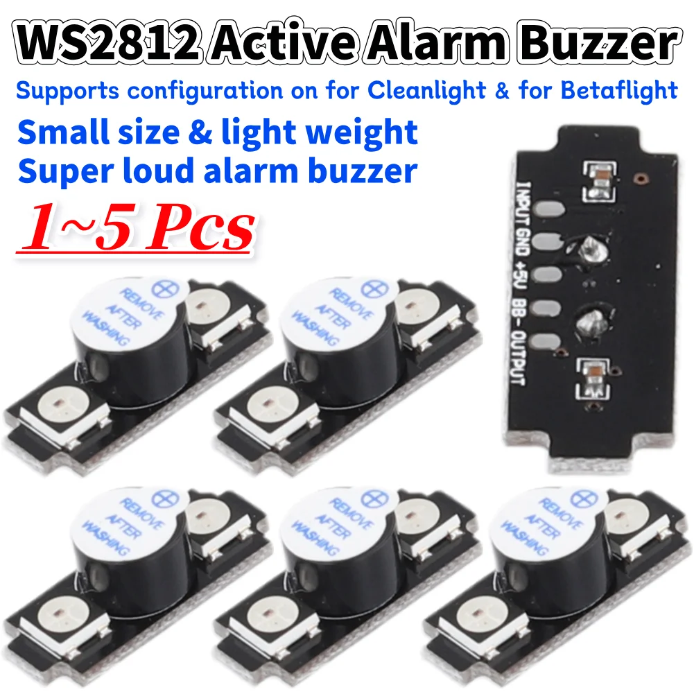 WS2812 액티브 알람 버저 컬러풀 RGB LED 버 - Drone Buzzer 리뷰 및 가격