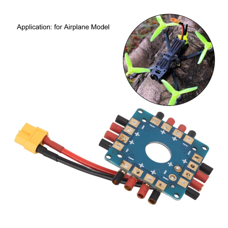 RC 드론용 XT60 플러그 3.5mm 바나나 커넥터가 - Drone Power Distribution Board 리뷰 및 가격