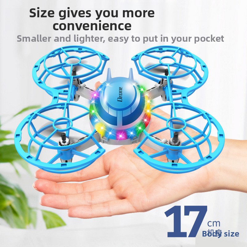 LED 조명이 있는 미니 RC 드론, 4축 쿼드콥터 장 - Drone Led Light 리뷰 및 가격