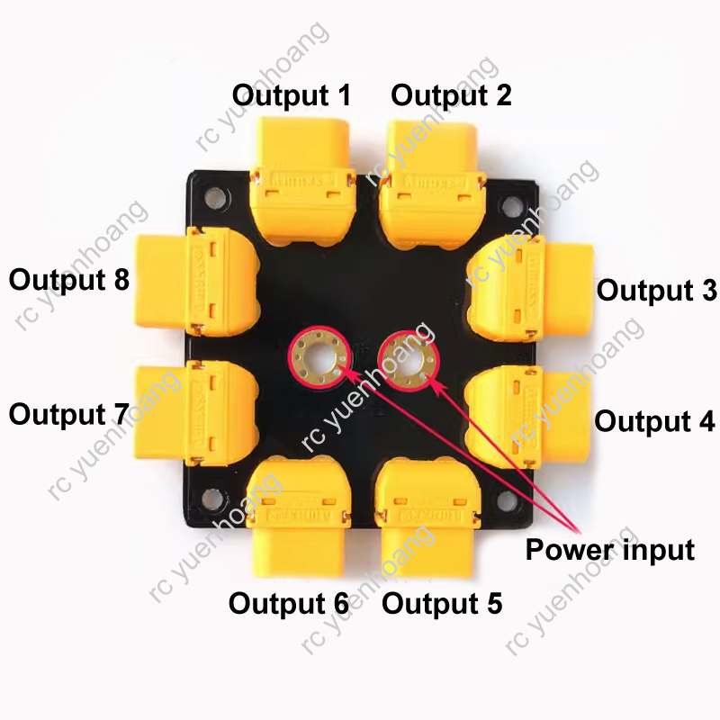 1PCS 240A 고전류 배전반 용접 XT60PW 암  - Drone Power Distribution Board 리뷰 및 가격