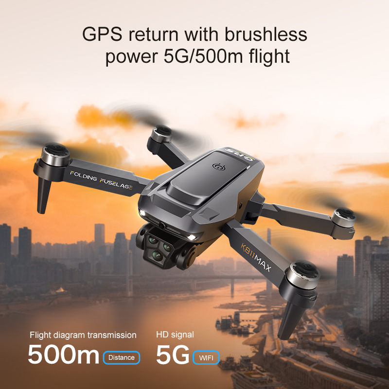 K811MAX 쿼드콥터 드론: 브러시리스, GPS, 자 - Drone Gps Module 리뷰 및 가격