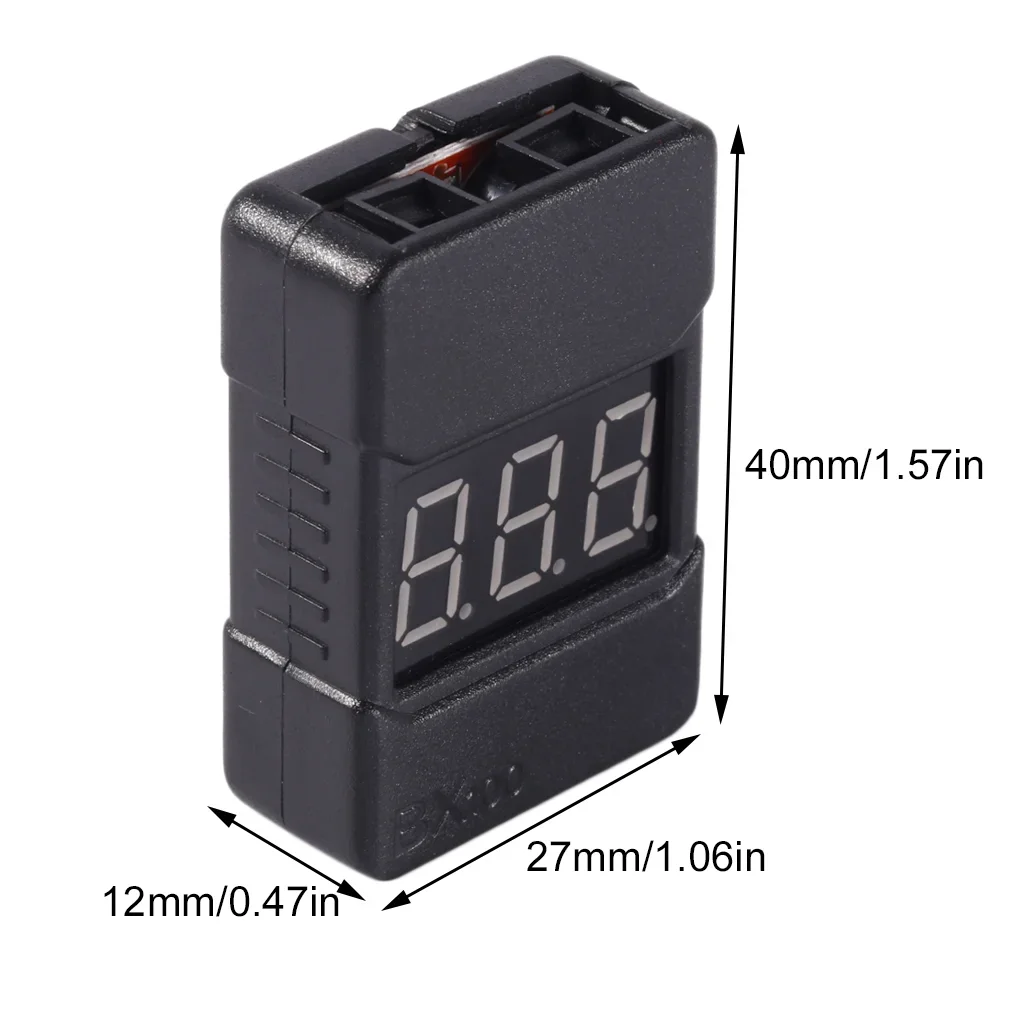 BX100 1-8S 리포 배터리 전압 테스터 LCD 디 - Drone Buzzer 리뷰 및 가격