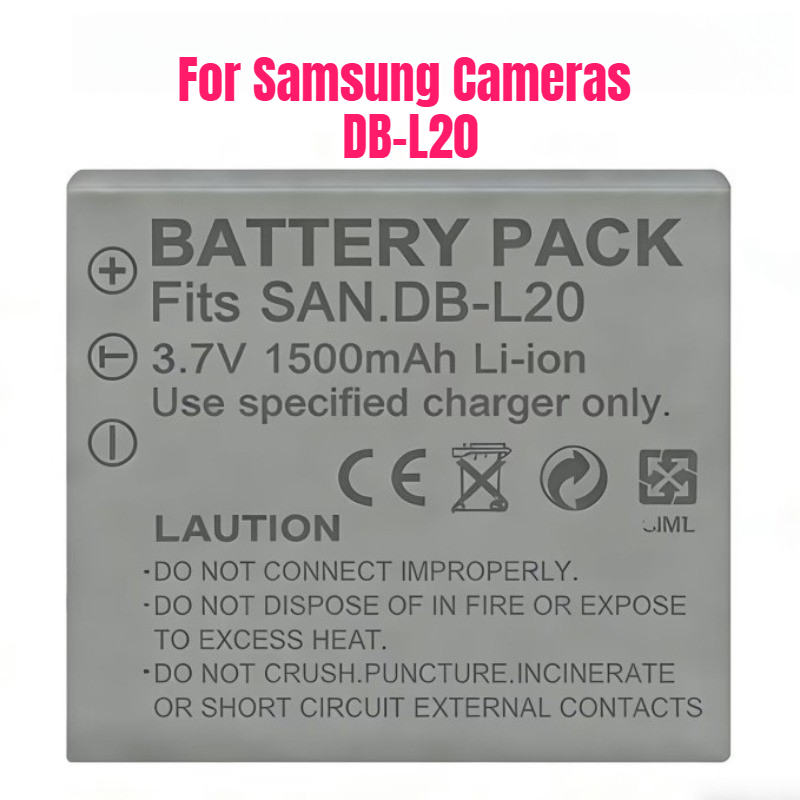 3.7V 1500mAh DB-L20 배터리 (산요 엑스 - Drone Camera 리뷰 및 가격