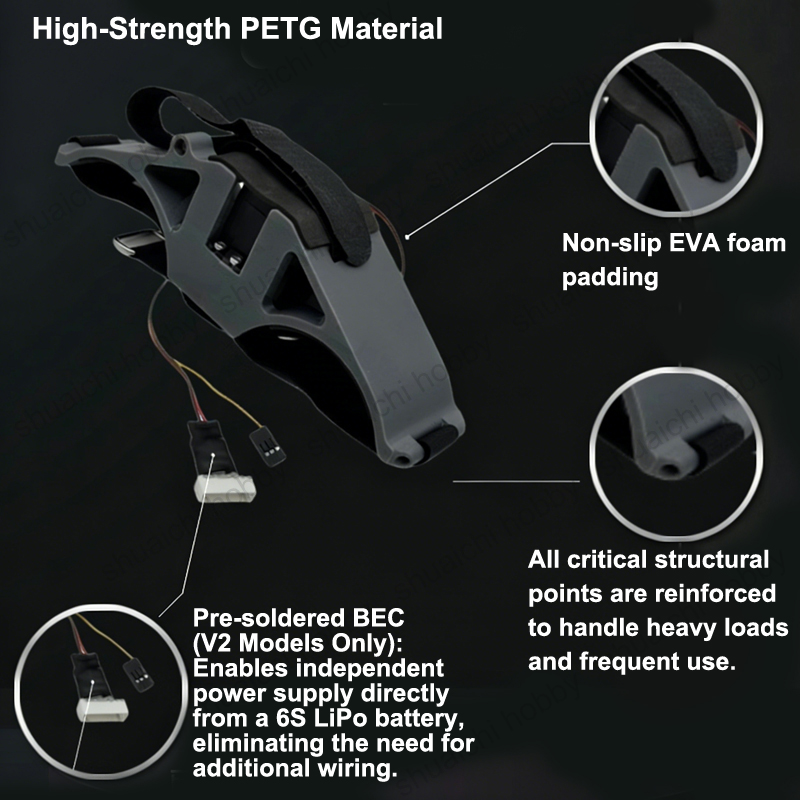 1PCS 스트랩형 FPV 드론 PWM 제어 서보 투척기 - Drone Battery Strap 리뷰 및 가격