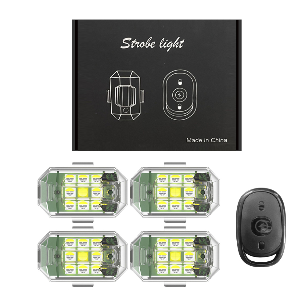 1/2/4개 무선 LED 드론 스트로브 라이트 오토바이 - Drone Led Light 리뷰 및 가격