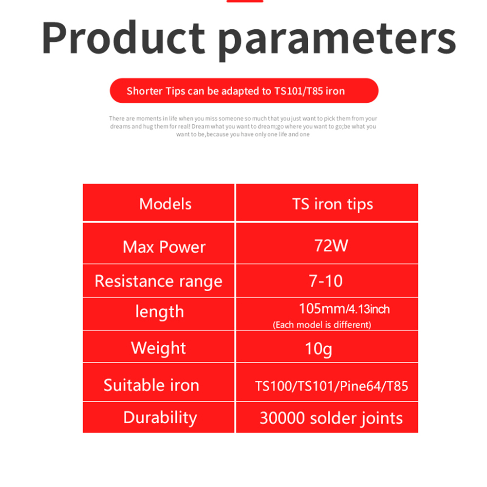 TS101/TS100/T85 납땜 인두 팁 교체 다양한 - Drone Buzzer 리뷰 및 가격